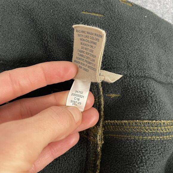 Duluth Trading DuluthFlex Fire Hose Relaxed Leg Cargo Pant Women 14 Fleece Lined - Picture 12 of 16